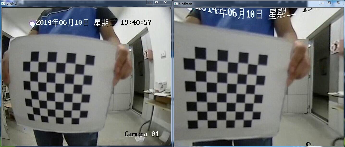 摄像机标定：纠正畸变