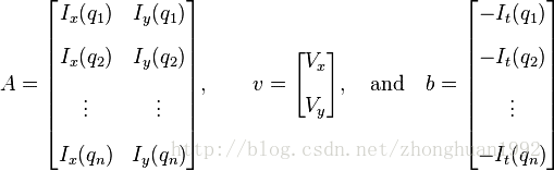 光流（optical flow）和openCV中实现