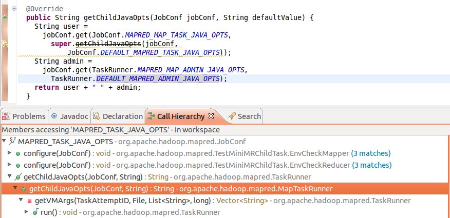 Map/Reduce Task JVM堆的大小设置优化