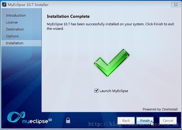 myeclipse-10.7-offline-installer-windows的安装图解及寄望事项