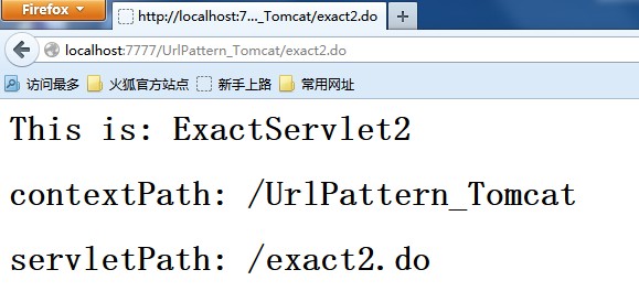 Servlet容器Tomcat中web.xml中url-pattern配置详解