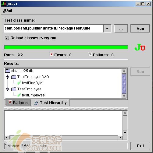 JBuilder 2005单元测试体验之测试配置