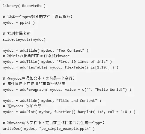 如何用R来定制天性化PPT