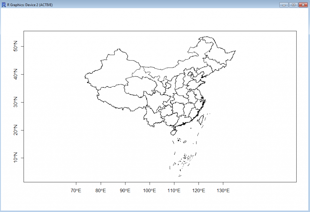 R语言与GIS实践:Shapefile导入与地图显示