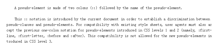 伪类前单冒号与双冒号区别_css教程_css基础_课课家