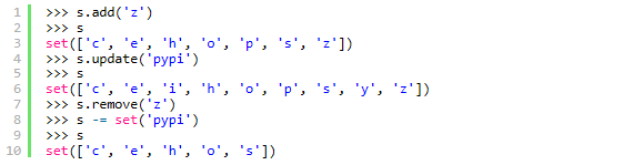 不得不知的python集合