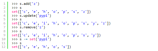 不得不知的python集合