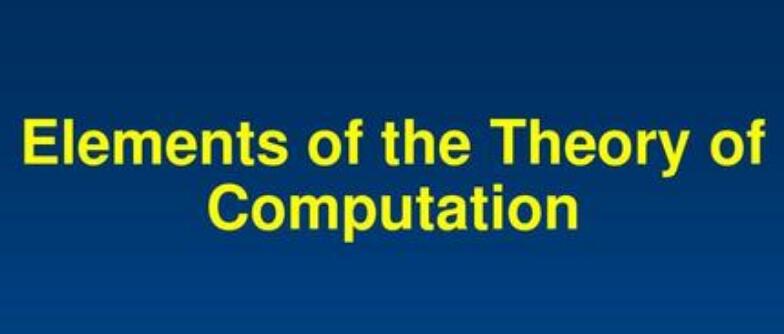 theory of computation代写
